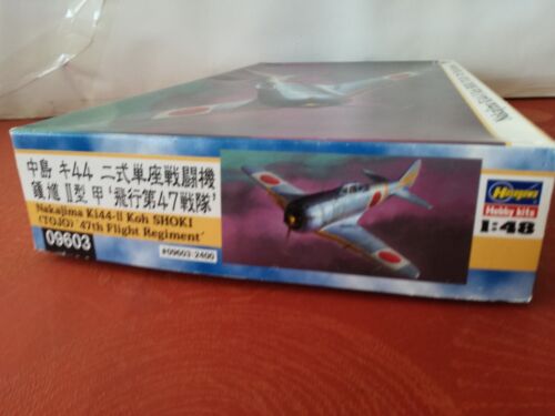 Hasegawa 09603 Ki44-II Koh SHOKI (TOJO) KIT 1/48 - come nuovo - Foto 2 di 5