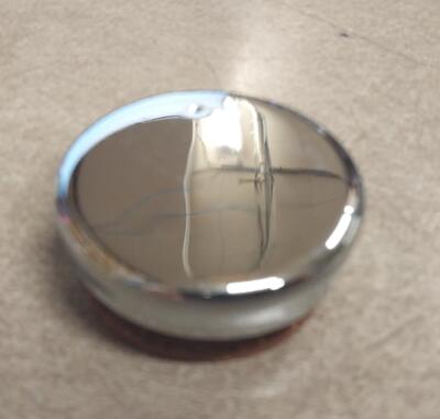 Chrome Flat Top Style Vented Gas Cap Classic British Motorcycles Triumph E50-71