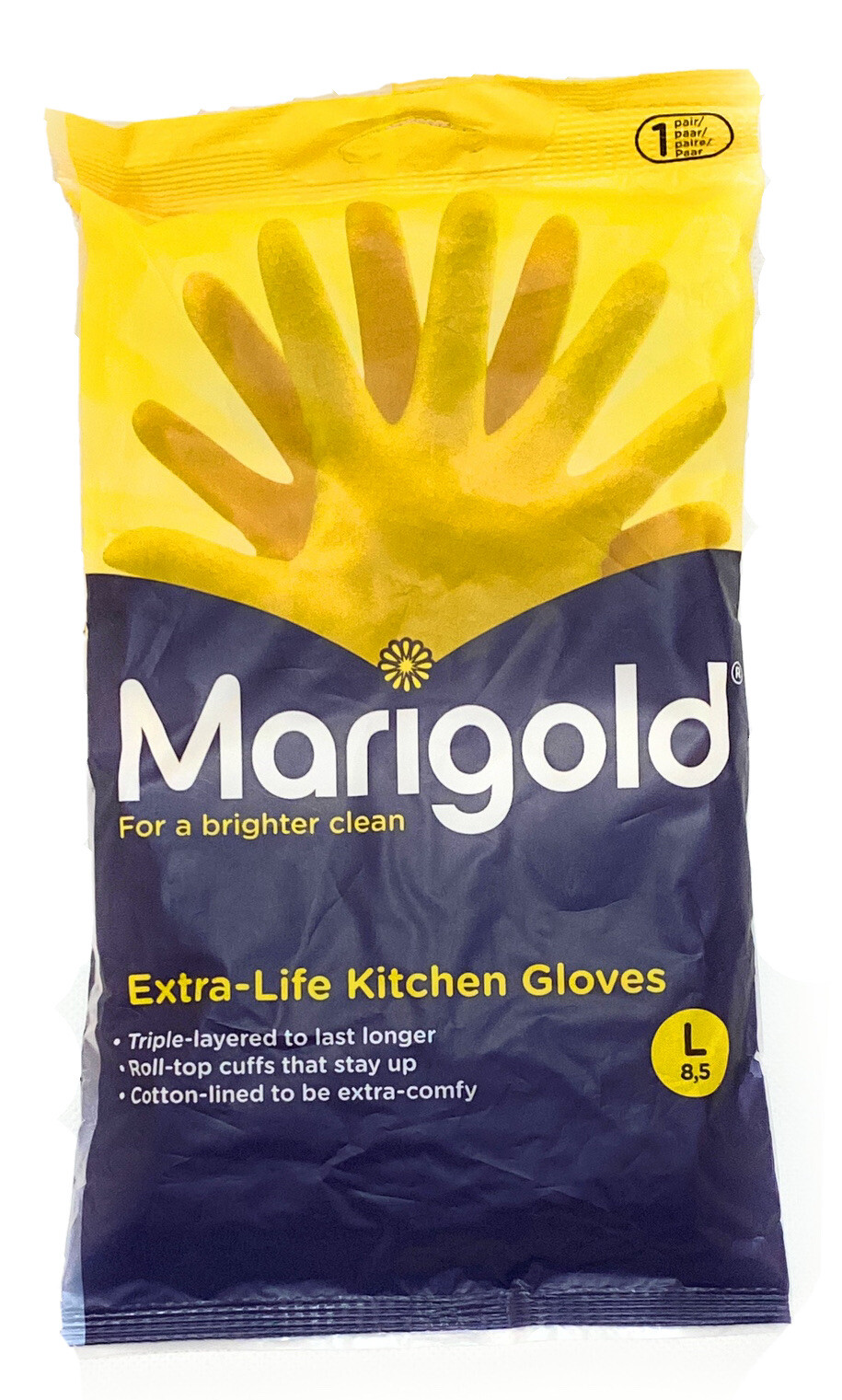 Marigold Kitchen Gloves Extra Life Heavy Duty Protect Hands All