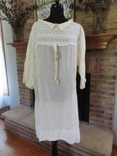 Magnolia Pearl LOVE Natural White Eyelet Layering Dress