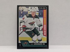 2016-17 O Pee Chee Marquee Rookies Black Rainbow Joel Eriksson Ek /100