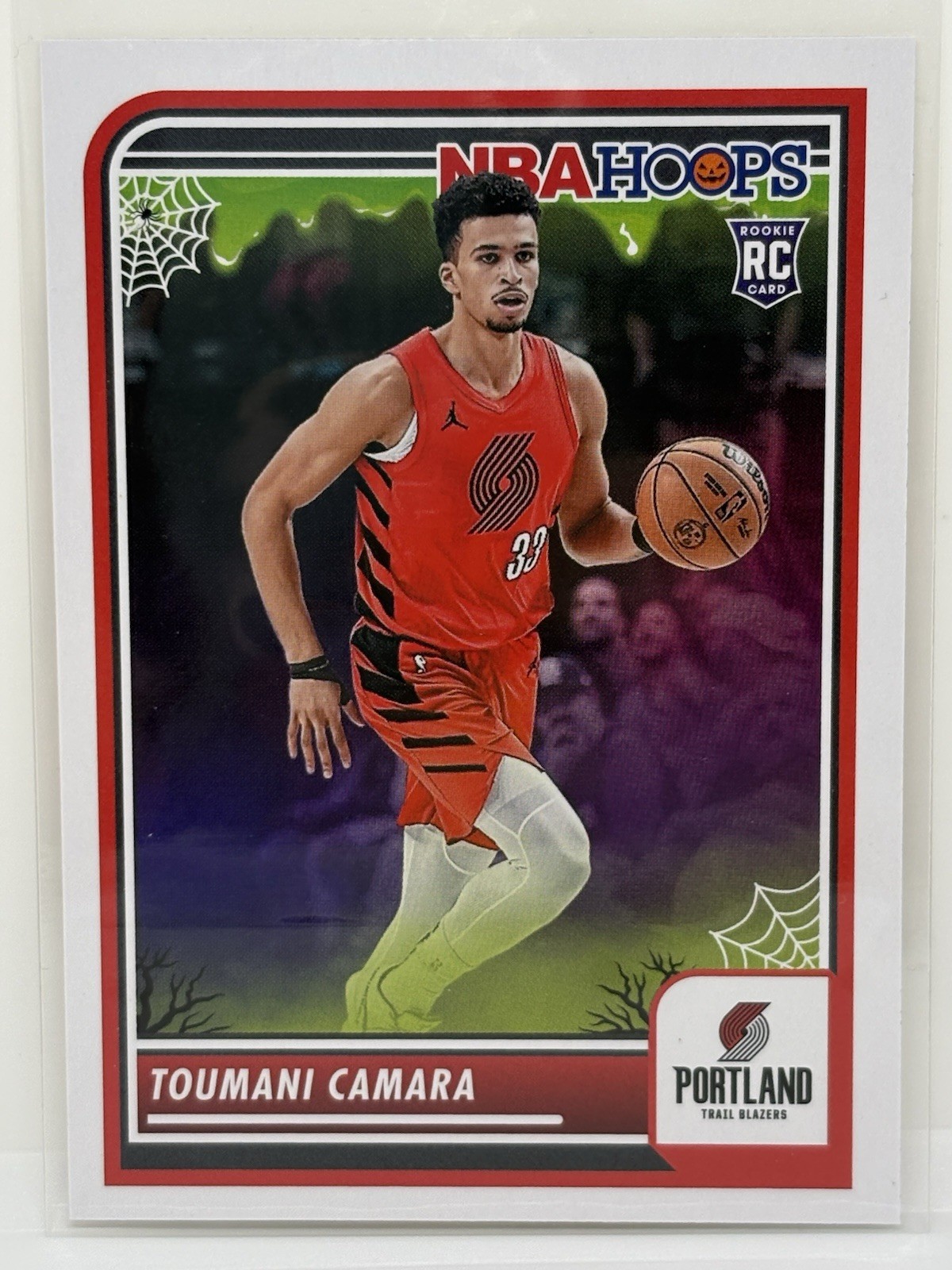 2023-24 Panini Haunted Hoops Toumani Camara Rookie #10 Portland Trail Blazers RC