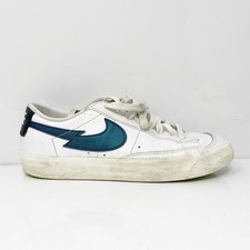 Nike Boys Blazer Low 77 DM8689-100 White Casual Shoes Sneakers Size 5Y