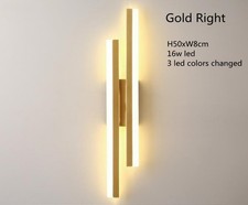 Modern LED Wall Lamp Acrylic Indoor Lighting Sconce Bedroom Living Room Fixture