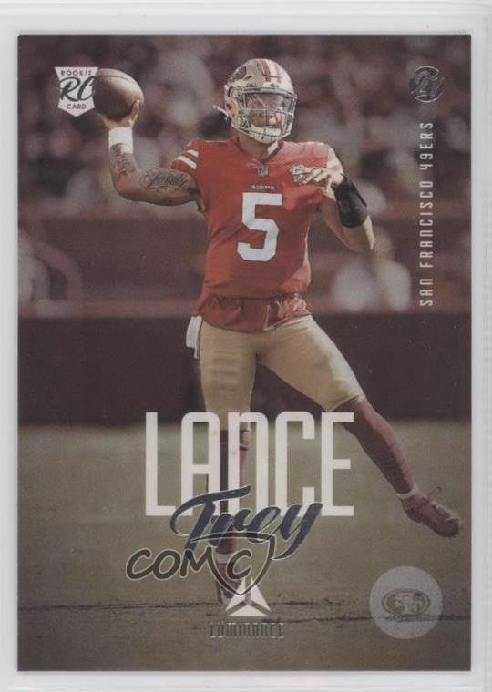2021 Panini Chronicles Luminance Update Rookies Trey Lance #204 1d0j