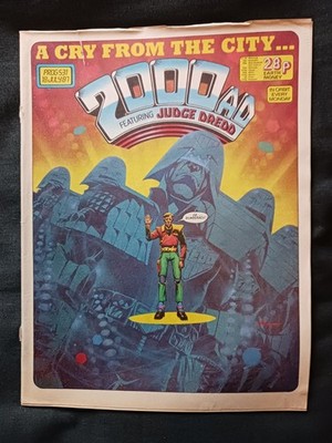 2000 AD # 531. 1987. Small Cover Tear. Steve Dillon, John Higgins, John Wagner