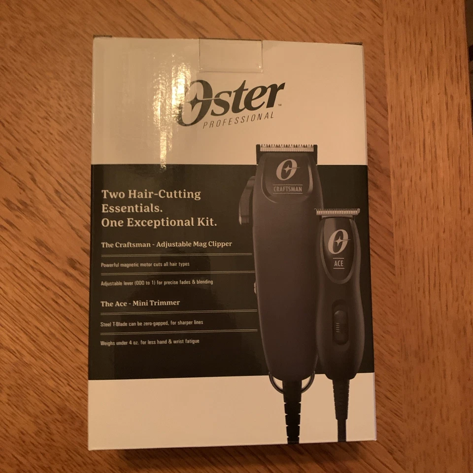 Oster профессиональный комбинированный комплект для стрижки волос, регулируемая машинка для стрижки и мини триммер Ace - Изображение 4 из 4