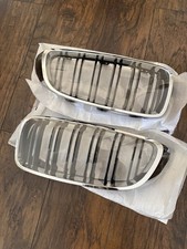 Bmw M3 M4 F80 F81 F82 F30 F32 4 Series Chrome Grill Double Slat Brand New