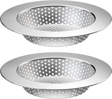 2PCS Kitchen Sink Drain Strainer/Catcher/Basket/Cover/Filter/Trap/Screen, Large