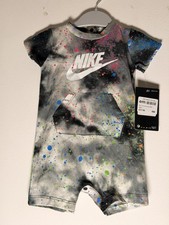 Image of Nike Tie Dye Baby Romper 6 month brand new with tags Unisex Boys