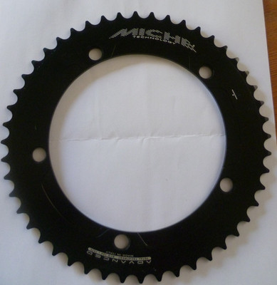 Miche Primato Kettenblatt 48t NEU schwarz Track Fix Velodrom Single Speed Bike 1/8