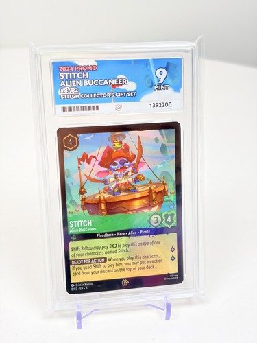 Stitch - Alien Buccaneer graded ACE 9 for sale on eBay