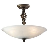 Weiß Schwarz Gold Klassisch Deckenlampe Deckenleuchte 3X60W/E27 40,6X32 [Cm]