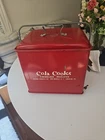 VTG 1950's DRINK COCA-COLA ICE CHEST COLA COOLER BOTTLE OPENER/TRAY GREAT COND