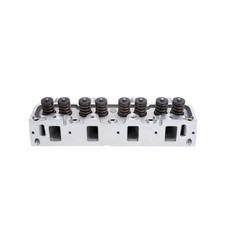 Edelbrock 60065 Cylinder Head For Ford Fe Performer Rpm 72cc Assembled Alum