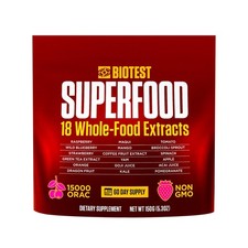 Biotest Superfood Berry-Dense Polyphenols ? Blueberry, Raspberry, Strawberry & M