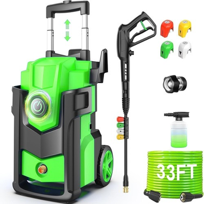 #ad Electric Pressure Washer 5000 PSI 4.0 GPM Heavy Duty Power Washer with 4 Nozzl $263.48