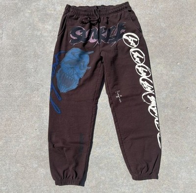 Cactus Jack Travis Scott brown sweats in a size medium
