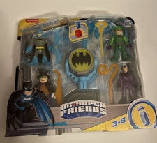 New Imaginext DC Super Friends Bat Tech Bat Signal Figure Pack HFD47 Multi-pack