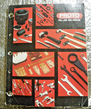 Proto Stanley Full Line Tools Catalog T-120pi Free Shipping