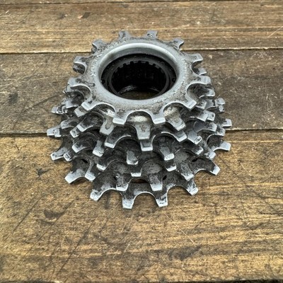 Vintage Regina Extra 7 Speed Freewheel 20t Made Italy Road Bike 5s