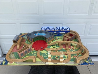 Vintage 1999 Thomas and Friends Wooden Railway Train Table Store Display?