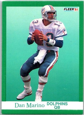 1991 Fleer #124 Dan Marino