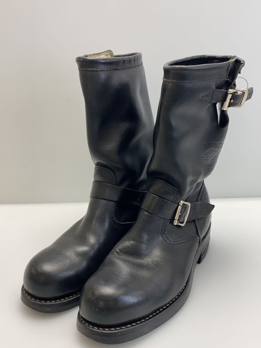 CHIPPEWA 27863 Engineer Boots Leather Black Size 7E | eBay