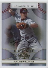 2008 Donruss Threads Rookie 160/875 Andrew Romine #122 Auto 1nr3