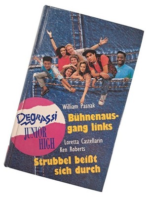 Degrassi Junior High Bühnenausgang links Strubbel beißt sich durch