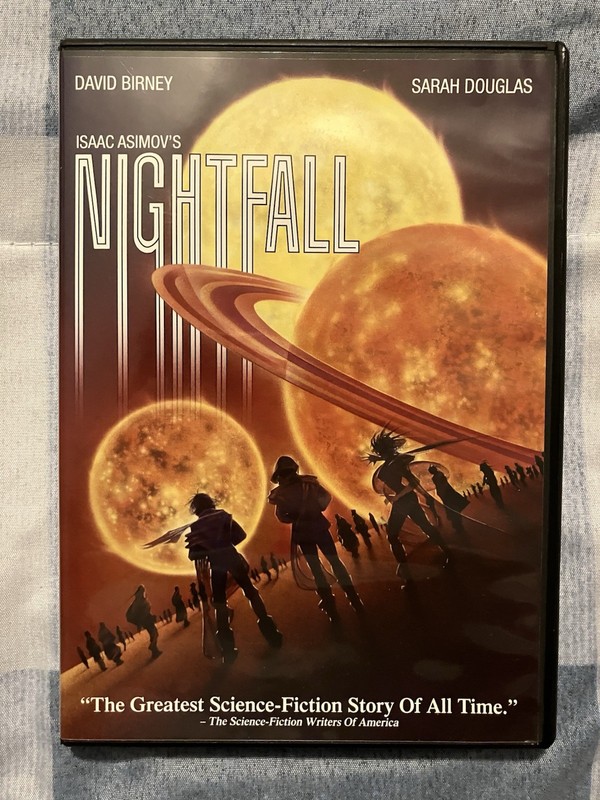 Isaac Asimov’s Nightfall 1988 DVD David Birney Sarah Douglas Code Red Kanner