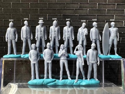 1:64 Figures  - For Dioramas Miniature Figures 164 Fig Lot 711 DoubleGDiecast