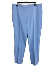 Estelle & Finn Womens Size 14 Tapered Ankle Pants 38X29 Blue Stretch Made in USA