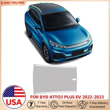 For BYD Atto 3 2022-2023 Sunroof Precut Paint Protection Film Clear PPF TPU Kit