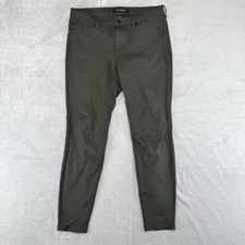 Liverpool Los Angeles Trouser Womens Size 8/29 Peat Green Stretch Dress Pants