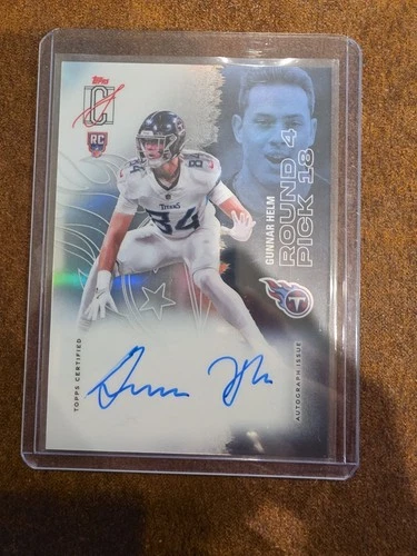 2025 Topps Signature Gunnar Helm Rookie Class Autographs (RAW)