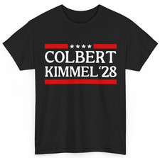 Colbert Kimmel 2028 Shirt, Funny Kimmel  Colbert 2028 T-Shirt