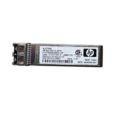 Lot of 10x HP AJ718A SW FC SFP+ AFBR-57D9AMZ-HP4 468508-002 8Gbps Transceiver