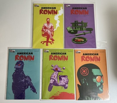 AMERICAN RONIN #1-5 SET..PETER MILLIGAN/ACO..AWA/UPSHOT 2021 1ST PRINTS