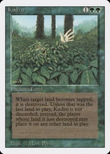 Kudzu Revised NM Green Rare Reserved List MAGIC THE GATHERING CARD ABUGames