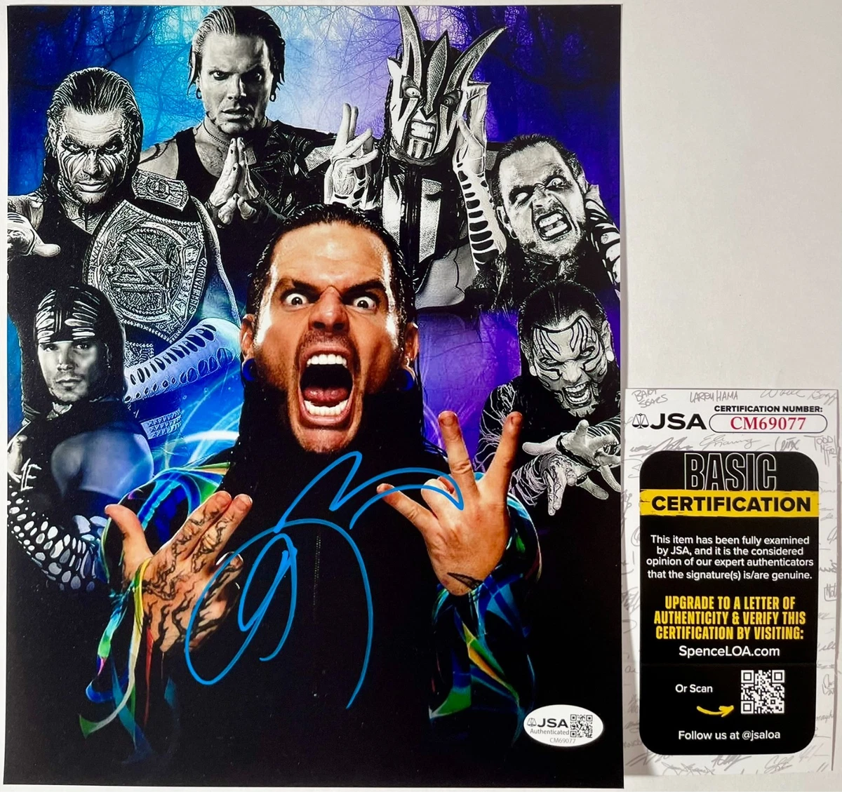 Jeff Hardy WWE Wrestling Original Autographed Items for sale | eBay