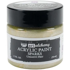 Prima Marketing Finnabair Art Alchemy Sparks Acrylic Paint 1.7 Fluid Ounces-Unic