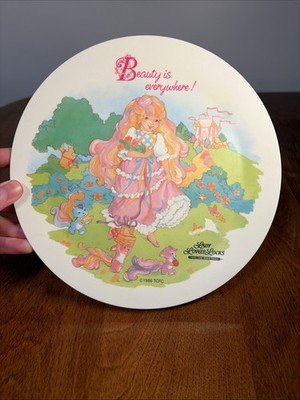 Vintage 1986 Lady Lovely Locks Melamine Plate Deka Pixietails USA