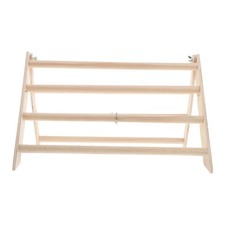 Chicken Wooden Perch Coop Accessories Birds Platform Stand Training