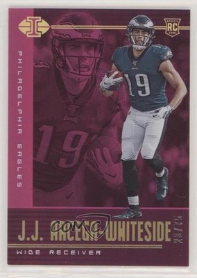 2019 Illusions Trophy Collection Pink 20/75 JJ Arcega-Whiteside Rookie RC 08gf