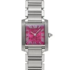 CARTIER Tank Francaise SM W51030Q3 pink WATCH 703231