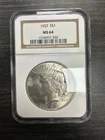 1923 NGC MS 64 Peace Silver Dollar United States of America $1 Coin -C23