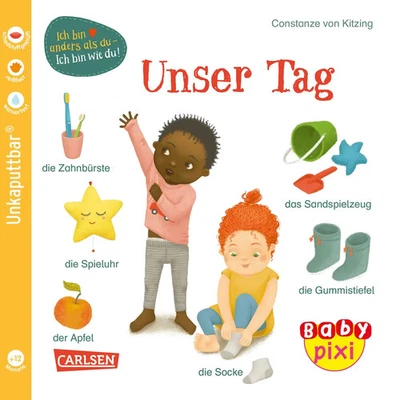 CARLSEN VERLAG Baby Pixi (unkaputtbar) 117: Unser Tag