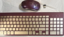 Keyboard Mouse, 2.4g, Slim, Ergonomic Wireless Mouse Combo- Full size