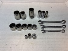 S-k Wayne Sk Usa 14 12 38 Drive Sockets Wrench Lot Sae